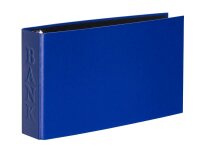 VELOFLEX VELOCOLOR® Classic Bankringbuch 2-Ringe blau 4,5 cm DIN A6 quer, 1 St.