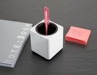 HAN Stiftehalter i-Line weiß Kunststoff 7,9 x 7,9 x 9,5 cm