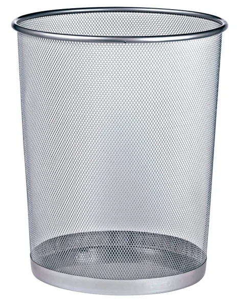 Zeller Meshline Papierkorb 17,5 l grau, 1 St.