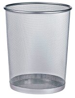 Zeller Meshline Papierkorb 17,5 l grau, 1 St.