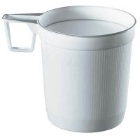 STARPAK Einweg-Kaffeetassen weiß 0,25 l, 40 St.