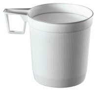 STARPAK Einweg-Kaffeetassen weiß 0,25 l, 40 St.
