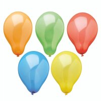 PAPSTAR Luftballons bunt, 100 St.