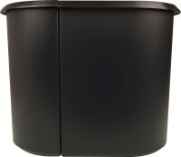helit the double Mülltrenner 20,0 + 9,0 l schwarz, 1 St.