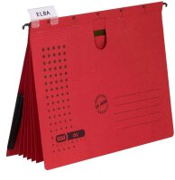 ELBA Personalhefter chic ULTIMATE Karton rot DIN A4 5x...