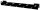SZ Metall Wandgarderobe 50135 schwarz Metall 11 Haken 100,0 x 9,0 cm, 1 St.