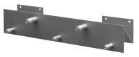 SZ Metall Wandgarderobe 52134 silber Metall 5 Haken 50,0...