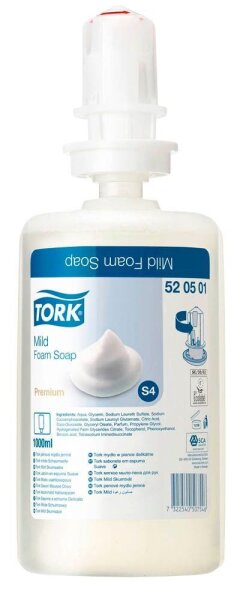 TORK S4 Premium Mild Schaumseife 1 l, 1 St.