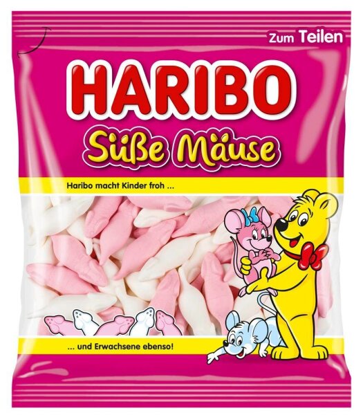 HARIBO Süße Mäuse  175,0 g, 1 Pack