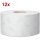 TORK Jumbo-Toilettenpapier T2 Premium Mini 2-lagig Recyclingpapier, 12 Rollen