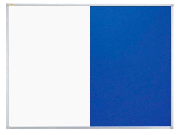 FRANKEN Whiteboard-Pinnwand X-tra!Line 90,0 x 60,0 cm Textil blau