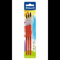 Pelikan 23 Pinsel-Set Größe 8, 10, 12, 3-teilig