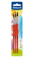 Pelikan 23 Pinsel-Set Größe 8, 10, 12, 3-teilig