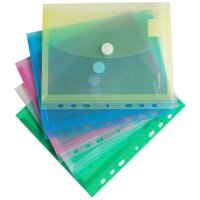 FolderSys Dokumententaschen DIN A5 farbsortiert genarbt...