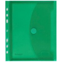 FolderSys Dokumententaschen DIN A5 farbsortiert genarbt 0,20 mm, 10 St.