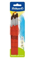 Pelikan 23 Pinsel-Set Größe 2, 4, 6, 8, 12-teilig
