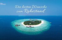 LUMA Ruhestand Karte Insel LU2240 DIN B6, 1 St.