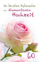 LUMA Glückwunschkarte Rose LU923 DIN B6, 1 St.