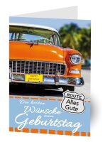LUMA Geburtstagskarte Oldtimer LU943 DIN B6, 1 St.