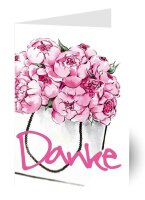 LUMA Dankeskarte Blumenstrauß LU1941 DIN B6, 1 St.