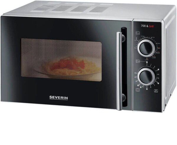 SEVERIN MW 7771 Mikrowelle 700 W silber