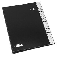 dots Pultordner A-Z schwarz, 1 St.