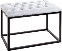 HAKU Möbel Wohnzimmer-Hocker 25127 grau, 1 St.