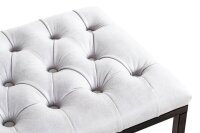 HAKU Möbel Wohnzimmer-Hocker 25127 grau, 1 St.