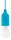 HyCell Pull-Light PL1W LED Outdoor-Lampe blau 1 W