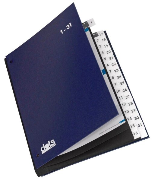 dots Pultordner 1-31 blau, 1 St.