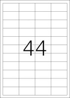HERMA Etiketten 4272 weiß 48,3 x 25,4 mm, 100 Blatt