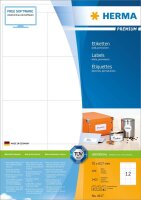 HERMA Etiketten 4617 weiß 70,0 x 67,7 mm, 200 Blatt