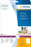 HERMA DVD-Einleger 5037 weiß, 25 Blatt