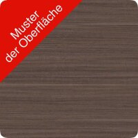 Quadrifoglio T45 Schreibtisch eukalyptus, weiß L-Form, Wangen-Gestell eukalyptus 200,0 x 194,0 cm