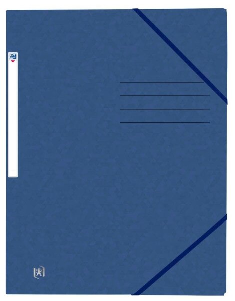 OXFORD Eckspanner TOP FILE+ DIN A4 dunkelblau, 1 St.