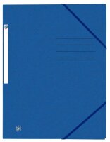 OXFORD Eckspanner TOP FILE+ DIN A4 blau, 1 St.