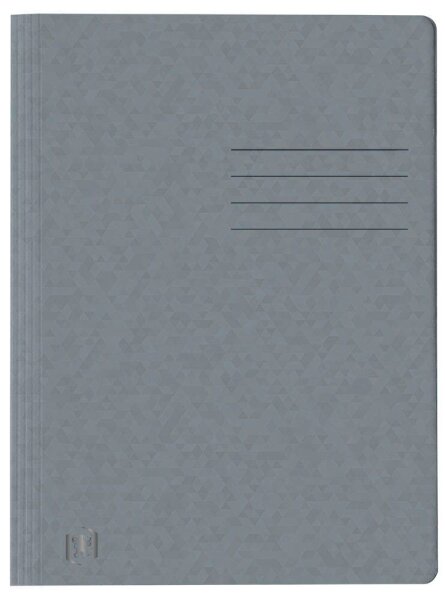 OXFORD Schnellhefter TOP FILE+ Karton grau DIN A4, 1 St.