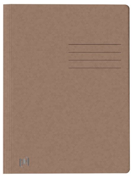 OXFORD Schnellhefter TOP FILE+ Karton braun DIN A4, 1 St.