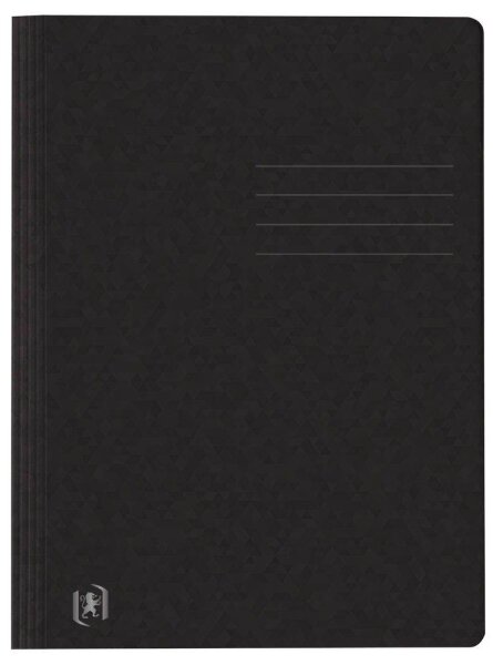 OXFORD Schnellhefter TOP FILE+ Karton schwarz DIN A4, 1 St.