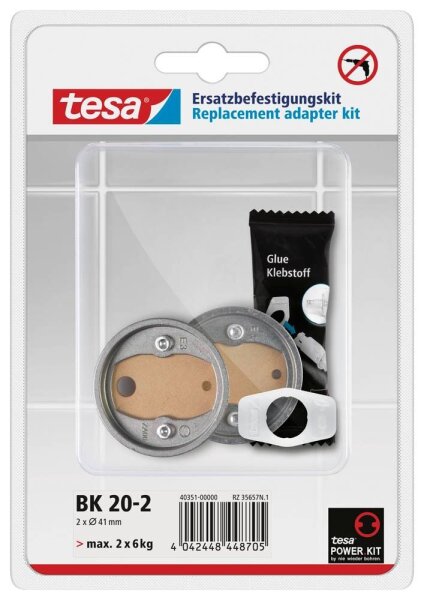tesa BK20-2 Montagekleber, 1 Set