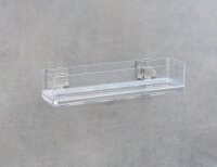 WENKO Quadro Duschkorb Edelstahl, Kunststoff