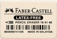 FABER-CASTELL Radiergummi weiß, 1 St.