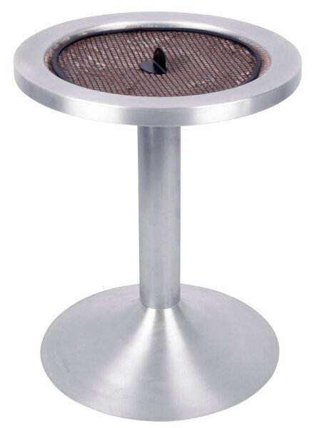 SZ Metall Table Standaschenbecher silber, 1 St.