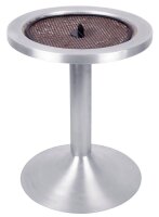 SZ Metall Table Standaschenbecher silber, 1 St.