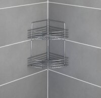 WENKO Milano Duschregal Metall