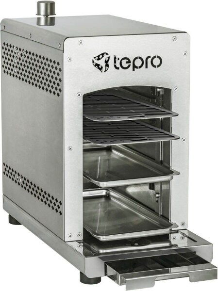 tepro Oberhitzegrill Toronto 3000 W 23,0 x 56,0 x 40,5 cm, 1 St.