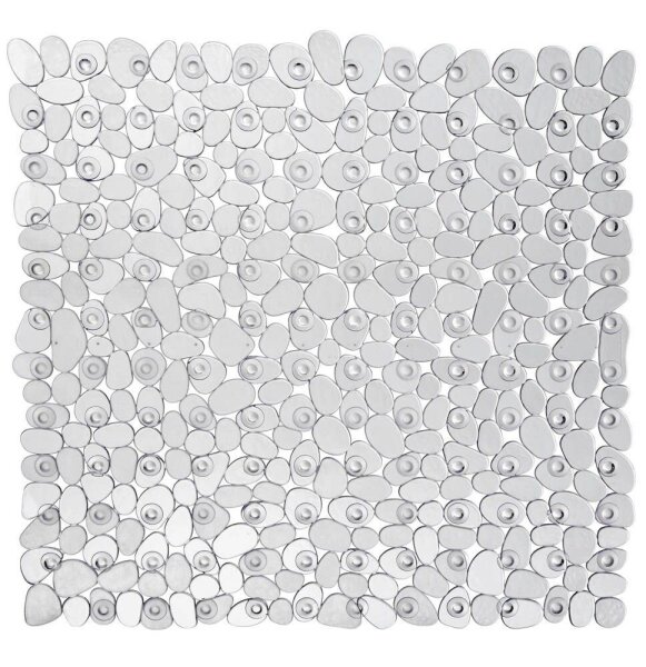 WENKO Duschmatte Paradise silber 54,0 x 54,0 cm
