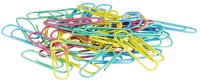 Gowi Büroklammern farbsortiert Nylon, 500 St.