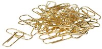 Gowi Büroklammern gold vermessingt, 400 St.