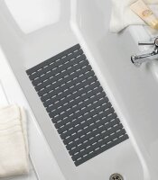 WENKO Badewannenmatte Arinos grau 63,0 x 40,0 cm